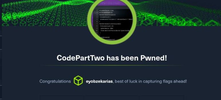 HTB. Проходим CodePartTwo